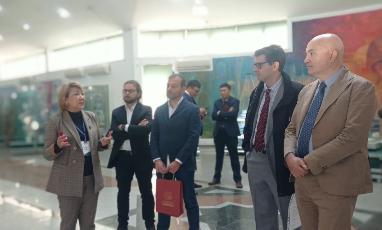 Delegation of L'Oriental University of Naples visited KazNU